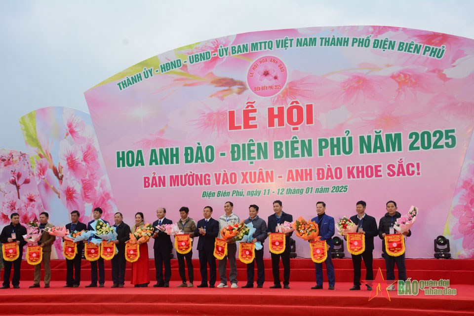 Khai mạc Lễ hội Hoa anh đào - Điện Biên Phủ năm 2025