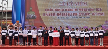 Trường THPT Phụ Dực kỷ niệm 60 năm thành lập