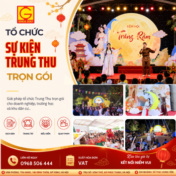 Dịch vụ tổ chức Trung Thu trọn gói chuyên nghiệp tại Công ty TNHH Tổ chức sự kiện Hoàng Gia