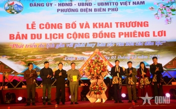 Điện Biên khai trương điểm du lịch cộng đồng bản Phiêng Lơi