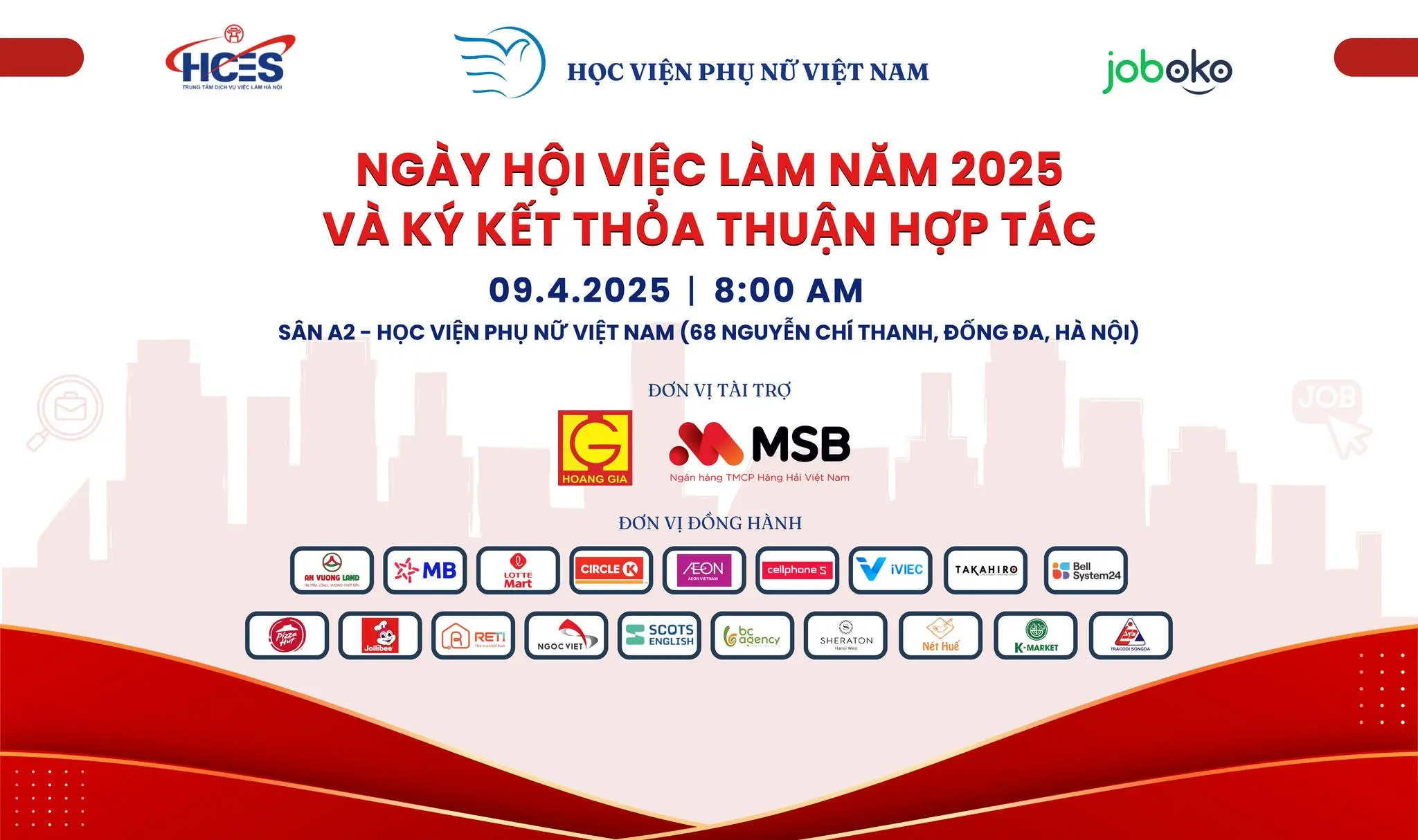 VWA JOB FAIR 2025: GẮN KẾT ĐÀO TẠO - MỞ RỘNG CƠ HỘI NGHỀ NGHIỆP CHO SINH VIÊN