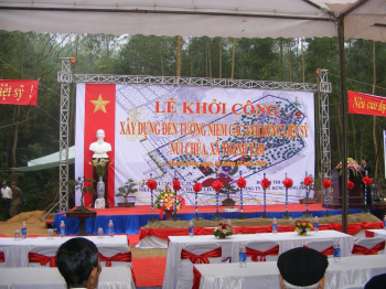 Xây dựng Khu tưởng niệm Núi Chùa, Thanh Tâm, Thanh Liêm Tỉnh Hà Nam